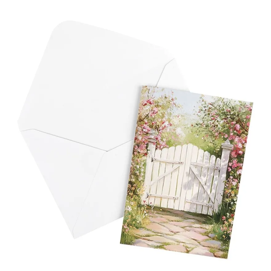 Motiv-Grußkarten, Frühlingsvielfalt, 11,5cm x 16,5cm, 10 Designs, inkl. Umschläge, 10 Stück