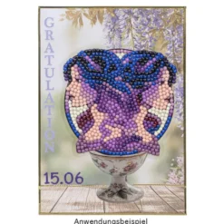 Motiv-Grußkarten, Glückwünsche, 11,5cm x 16,5cm, 5 Designs, inkl. Umschläge, 10 Stück