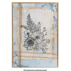 Motiv-Grußkarten, Hortensien 1, 11,5cm x 16,5cm, 5 Designs, inkl. Umschläge, 10 Stück