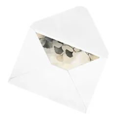 Motiv-Grußkarten, Kondolenz, floral 2, 11,5cm x 16,5cm, 10 Designs, inkl. Umschläge, 10 Stück