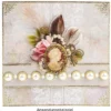 Motiv-Grußkarten, Shabby Chic, B6, 5 versch. Farbtöne, inkl. Umschläge, 10 Stück