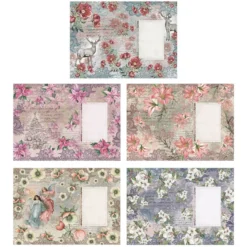 Motiv-Grußkarten, Winterzeit 1, 11,5cm x 16,5cm, 5 Designs, inkl. Umschläge, 10 Stück