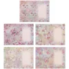 Motiv-Grußkarten, Zauberhafte Blumenwelt 1, 11,5cm x 16,5cm, 5 Designs, inkl. Umschlägen, 10 Stück