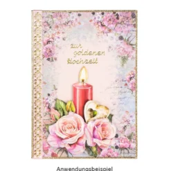 Motiv-Grußkarten, Zauberhafte Blumenwelt 1, 11,5cm x 16,5cm, 5 Designs, inkl. Umschlägen, 10 Stück