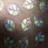 Motiv-Spiegelkarton, Blatt-Ornamentik, 4 verschiedene Designs, DIN A4, 20 Bogen