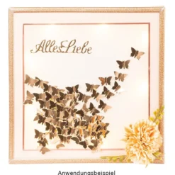Motiv-Stanzer, Schmetterlinge, 3,5cm x 2,2cm, 2,4cm x 1,5cm, 1,4cm x 0,9cm, 3 Stück