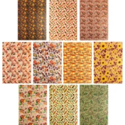 Motiv-Transparentpapiere Deluxe, Herbst, DIN A4, versch. Designs, 10 Bogen