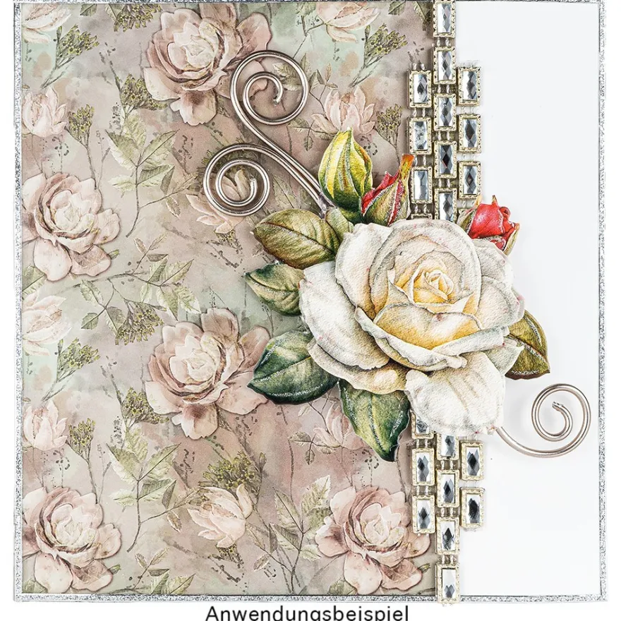 Motiv-Transparentpapiere Deluxe, Kondolenz, DIN A4, versch. Designs, 10 Bogen