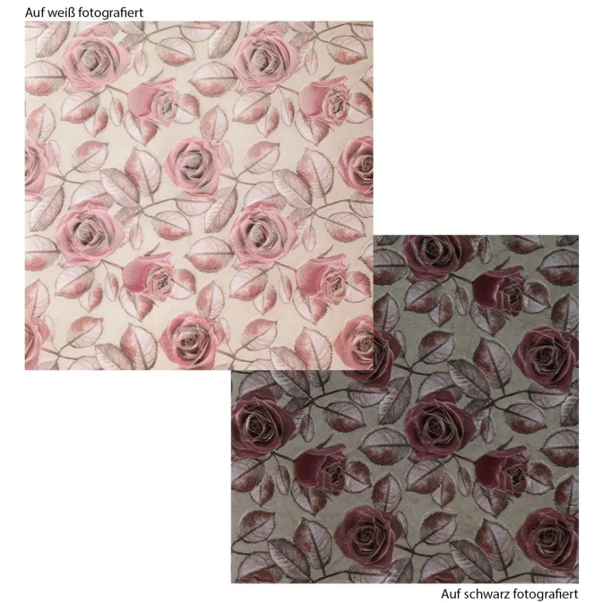 Motiv-Transparentpapiere Deluxe, Kondolenz, DIN A4, versch. Designs, 10 Bogen