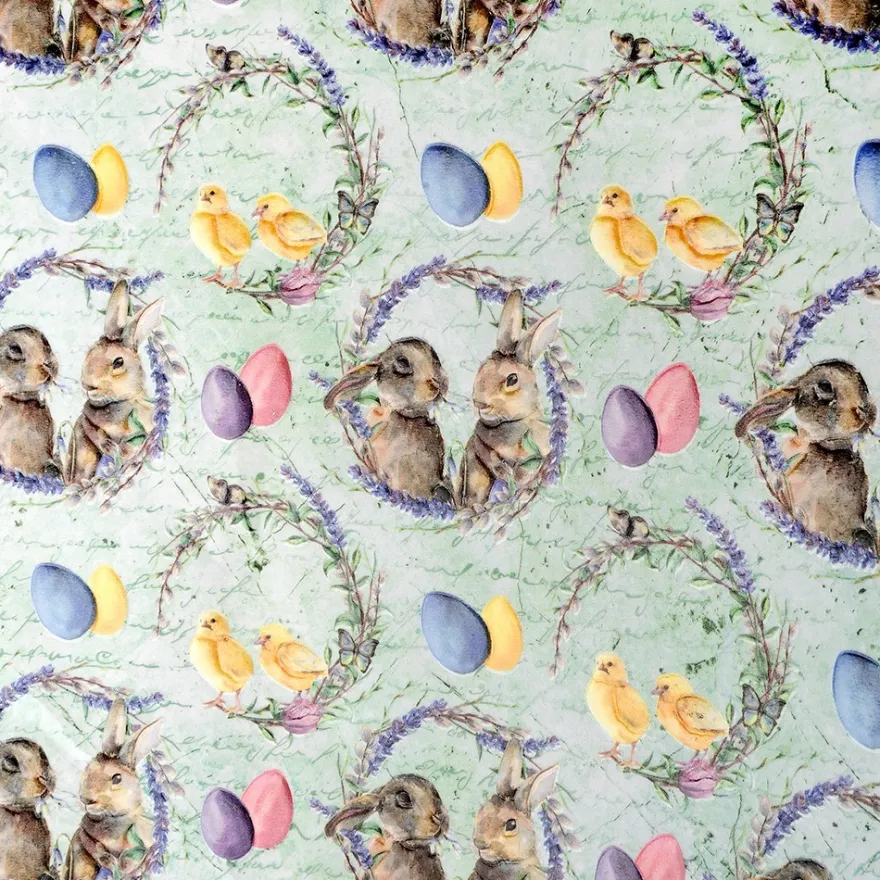 Motiv-Transparentpapiere Deluxe, Ostern, DIN A4, versch. Designs, 10 Bogen