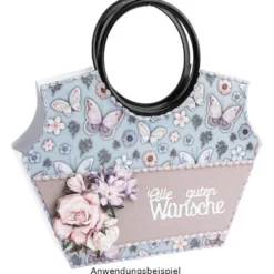 Motiv-Transparentpapiere Deluxe, DIN A4, 150g/m², verschiedene Designs, geprägt, 10 Bogen
