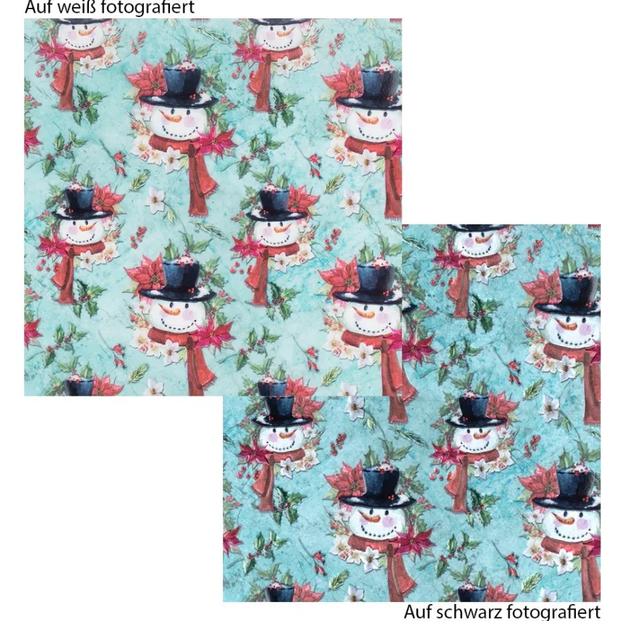 Motiv-Transparentpapiere Deluxe, Winter & Weihnachten 1, DIN A4, 150g/m², versch. Designs, 10 Bogen