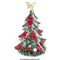 Motiv-Transparentpapiere Deluxe, Winter & Weihnachten 1, DIN A4, 150g/m², versch. Designs, 10 Bogen