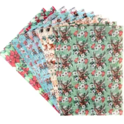 Motiv-Transparentpapiere Deluxe, Winter & Weihnachten 1, DIN A4, 150g/m², versch. Designs, 10 Bogen