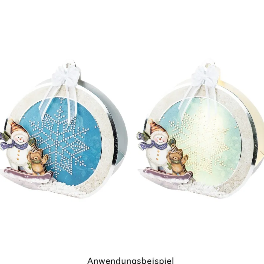 Motiv-Transparentpapiere Deluxe, Ornamente, DIN A4, 150g/m², verschiedene Designs, geprägt, 10 Bogen