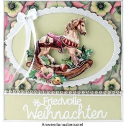 Motiv-Transparentpapiere Deluxe, Blumen 1, DIN A4, 150g/m², verschiedene Designs, geprägt, 10 Bogen