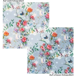 Motiv-Transparentpapiere Deluxe, Blumen 1, DIN A4, 150g/m², verschiedene Designs, geprägt, 10 Bogen