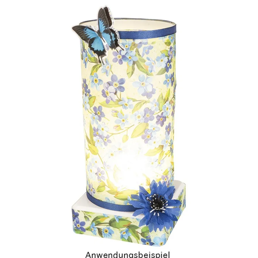 Motiv-Transparentpapiere Deluxe, Frühlingsblumen, DIN A4, versch. Designs, geprägt, 10 Bogen