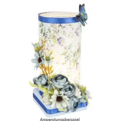 Motiv-Transparentpapiere Deluxe, Frühlingsblumen, DIN A4, versch. Designs, geprägt, 10 Bogen