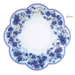 Motiv-Windradfolien, Blumen, Ø 20cm, 500µ, 2 Designs, 8 Stück