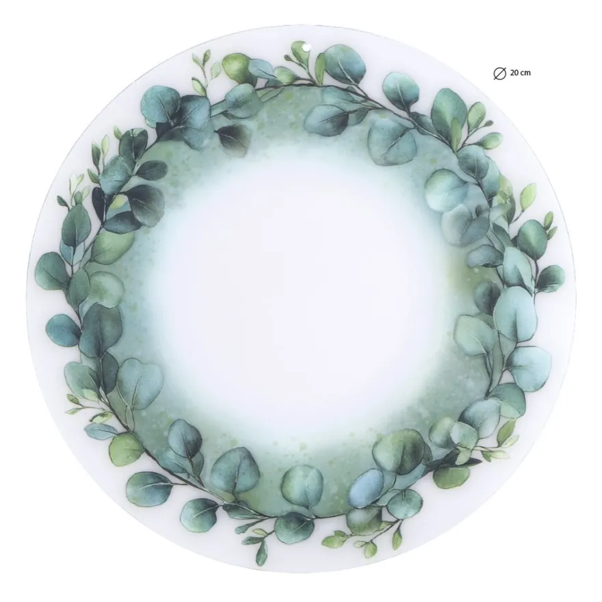 Motiv-Windradfolien, Kränze 1, Ø 20cm, 500µ, 2 Designs, 8 Stück