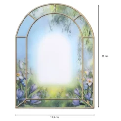 Motiv-Windradfolien, Torbogen, 15,5cm x 21cm, 500µ, 2 Designs, 8 Stück