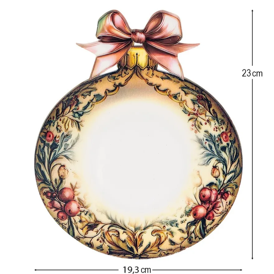 Motiv-Windradfolien, Weihnachtskugeln 3, 19,3cm x 23,3cm, 500µ, 2 Designs, 8 Stück