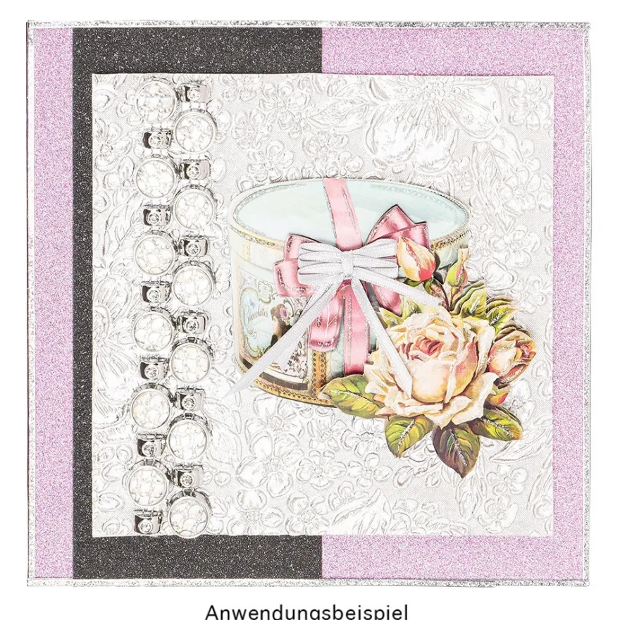 Naturpapiere, Design 3, DIN A4, 150 g/m², versch. Farben, handgemacht, veredelt, geprägt, 24 Bogen