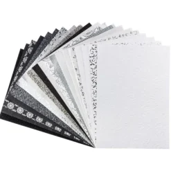 Naturpapiere, India Kollektion, DIN A4, Block mit 20 Blatt, Sortierung 4