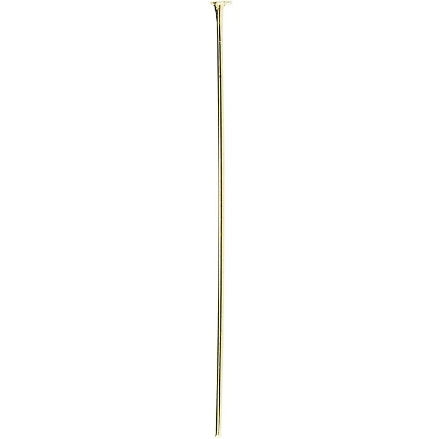 Nietstifte, 5cm lang, hellgold, 40 Stück