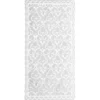 Noblesse Zierdeckchen Rechteck, Transparentpapier, 13,5cm x 8,5cm, weiß, 20 Stück
