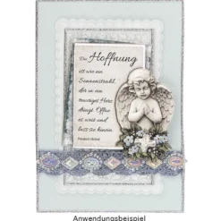 Noblesse Zierdeckchen Rechteck, Transparentpapier, 13,5cm x 8,5cm, weiß, 20 Stück