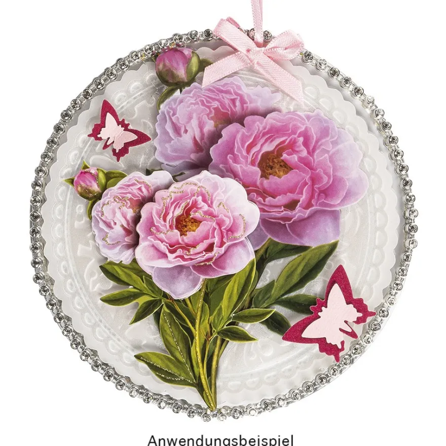 Noblesse Zierdeckchen rund, Transparentpapier, Ø 13cm, weiß, 20 Stück