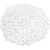 Noblesse Zierdeckchen 3, Transparentpapier, Ø 13cm, weiß, 20 Stück