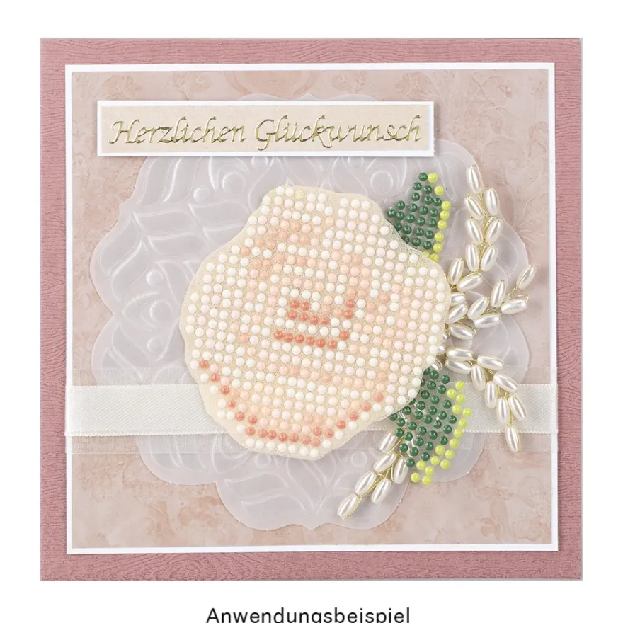 Noblesse Zierdeckchen 1, Transparentpapier, Ø 13cm, weiß, 20 Stück