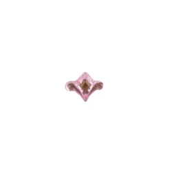 Ornament-Glitzersteine, 50 Stück, Design 8, rosa