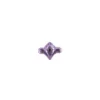 Ornament-Glitzersteine, 50 Stück, Design 8, flieder