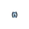 Ornament-Glitzersteine, 50 Stück, Design 10, hellblau