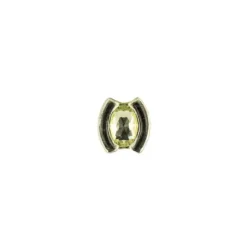Ornament-Glitzersteine, 50 Stück, Design 10, lindgrün