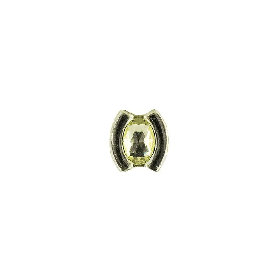 Ornament-Glitzersteine, 50 Stück, Design 10, lindgrün