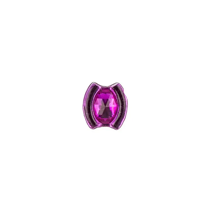 Ornament-Glitzersteine, 50 Stück, Design 10, pink