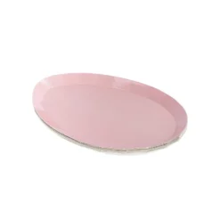 Oster-Teller, Eiform, 21cm x 14,5cm, 5 verschiedene Farben, 10 Stück