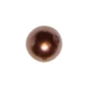 Perle, Ø 0,6cm, 50 Stück, kupferbraun