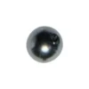 Perle, Ø 0,6cm, 50 Stück, silbergrau