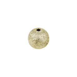 Perlen, Diamantiert, Ø 6mm, gold, 150 Stück