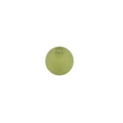 Perlen, gefrostet, Ø 4mm, 200 Stück, dunkelgrün