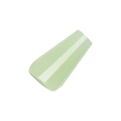 Perlen, Kegel, 3mm x 6mm, gefrostet, hellgrün, 40 Stück