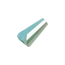Perlen, Kegel, 3mm x 6mm, zweifarbig, türkis, grüngold-metallic, 40 Stück