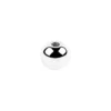 Perlen, Ø 5mm, silber, 200 Stück