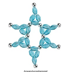 Perlen, Ovale, facettiert, 1cm x 1,3cm, türkisblau, 15 Stück